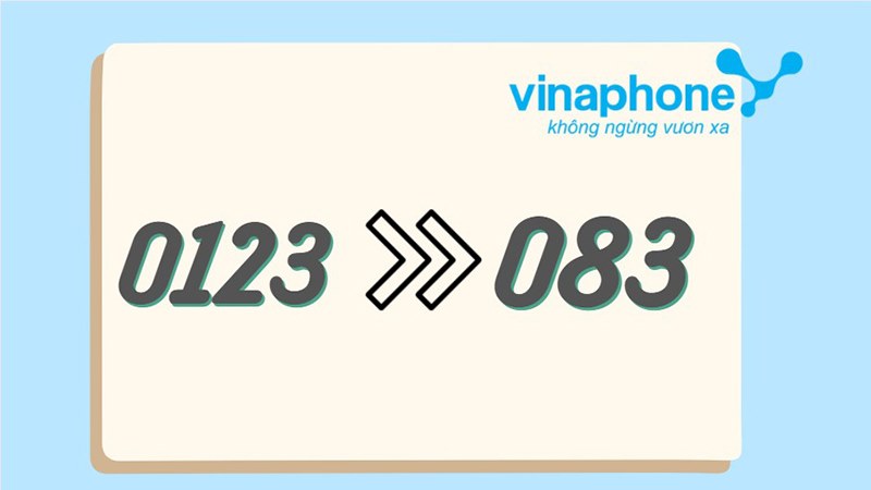 0123 - đầu số cũ của nhà mạng Vinaphone giới thiệu lần đầu vào năm 1996
