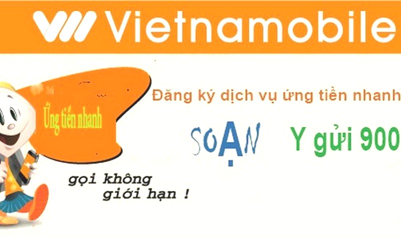 Cách ứng tiền vietnamobile nhanh nhất