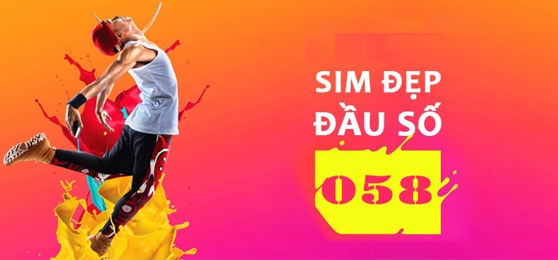 Chọn địa chỉ cung cấp sim số đẹp đầu 058 để chọn được con số ưng ý
