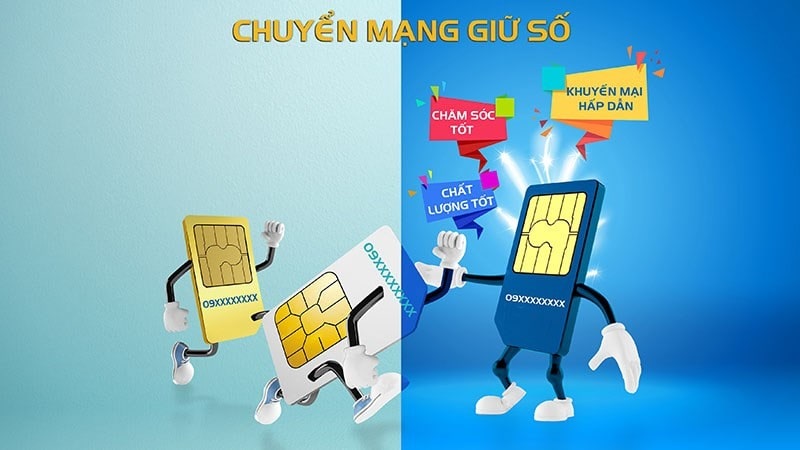 Chuyển mạng giữ số là nhu cầu của nhiều khách hàng