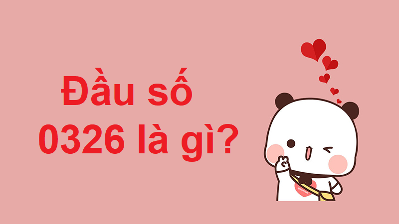 Đầu số 0326 được chuyển đổi từ đầu số 01626 