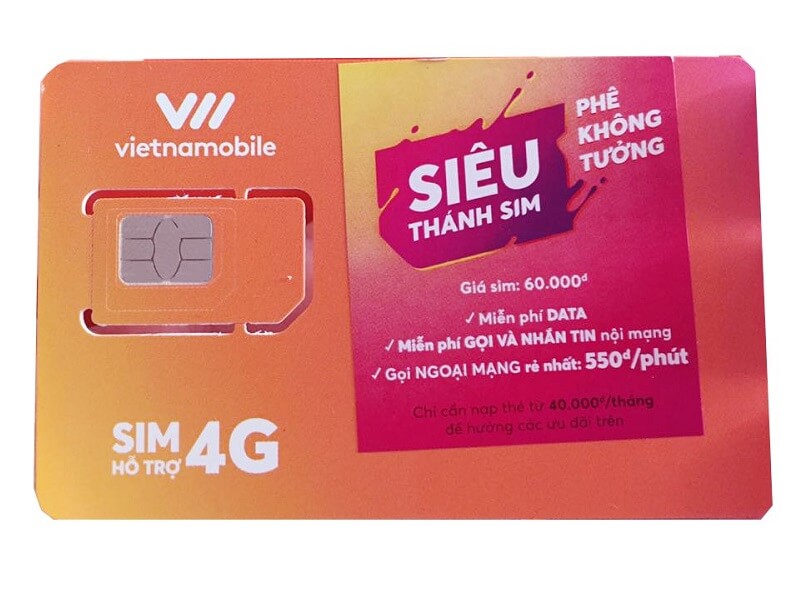 Kho sim là địa chỉ cung cấp sim điện thoại Vietnamobile chất lượng