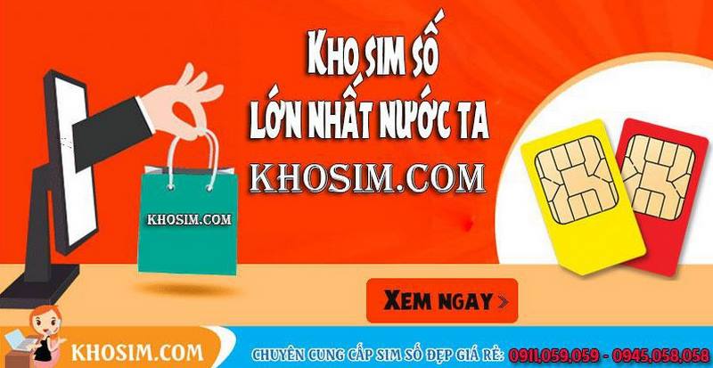 Khosim.com - cung cấp sim số đẹp, miễn phí giao hàng
