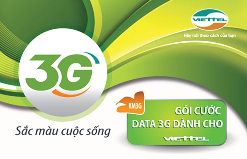 Cách đăng ký 3G Viettel chỉ từ 2K - nhận ngay data siêu khủng