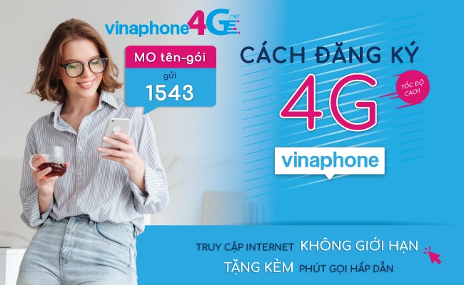 gói cước 4G theo chu kỳ tháng phổ biến của VinaPhone