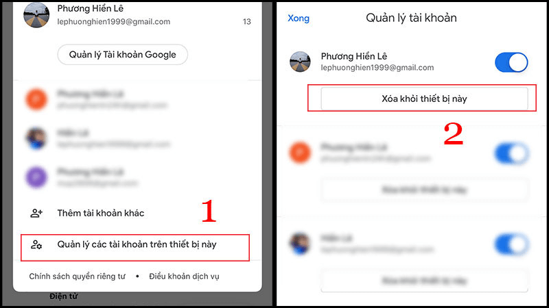 Cách đăng xuất gmail trên điện thoại chỉ với một vài thao tác