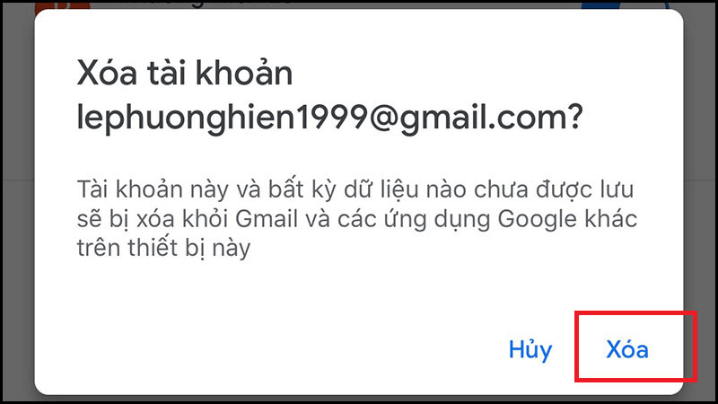 cach dang xuat Gmail tren cac thiet bi iOS
