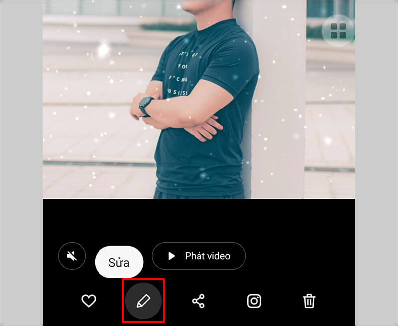 Cách để edit trên điện thoại hệ điều hành Android