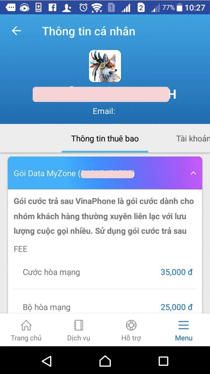 cách kiểm tra thông tin thuê bao Vinaphone