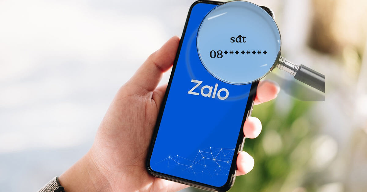 Cách tìm số điện thoại trên Zalo