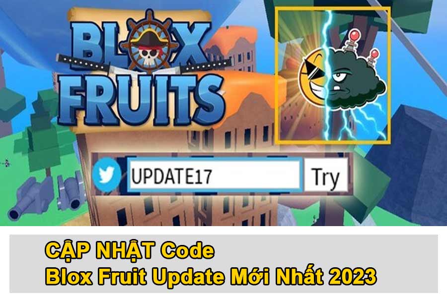 Mã Code Blox Fruit Update moi nhat