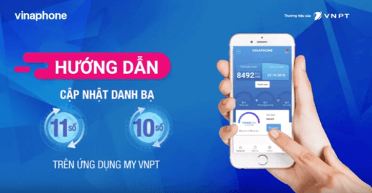 Chuyển đổi sim 11 số sang 10 số cho thuê bao Vinaphone tại My VNPT