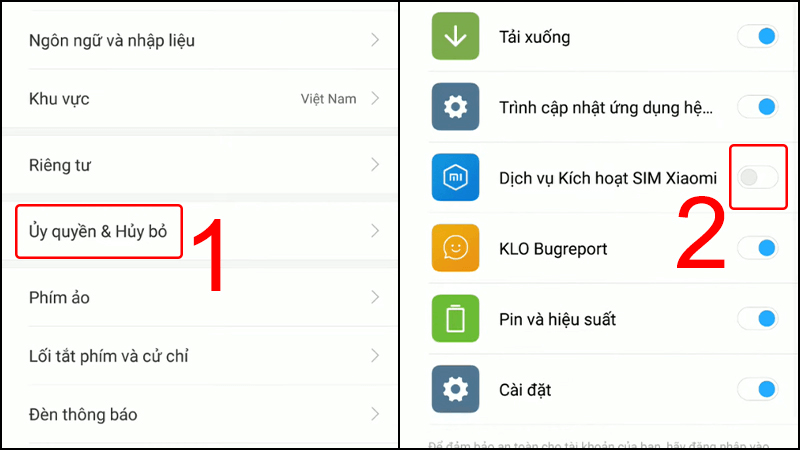 Cách kích hoạt thẻ sim Xiaomi