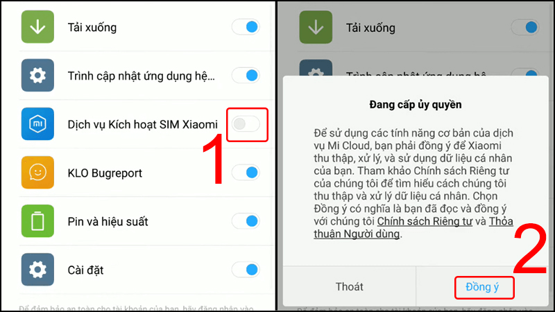 Cách kích hoạt thẻ sim Xiaomi