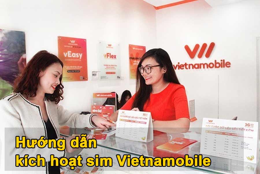 hướng dẫn kích hoạt sim Vietnamobile