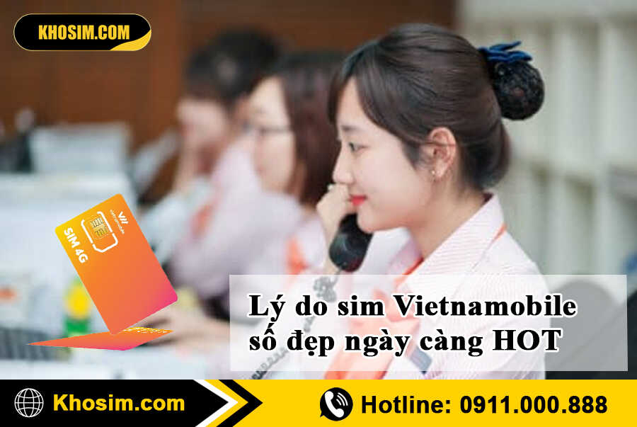 1OTr Sim Vietnamobile Số Đẹp giá rẻ SIÊU SỐC từ【298K】 - KhoSim