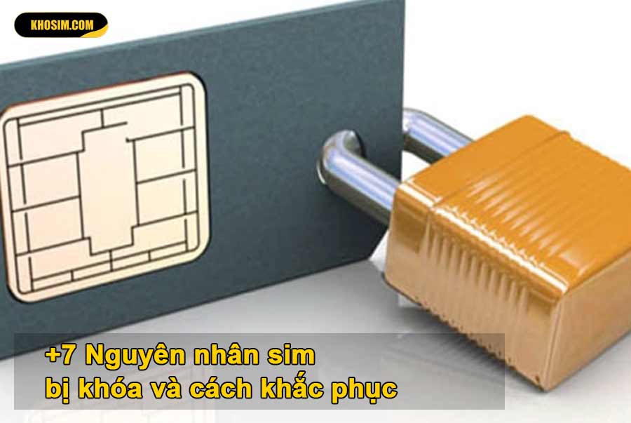 Sim bị khóa và cách khắc phục