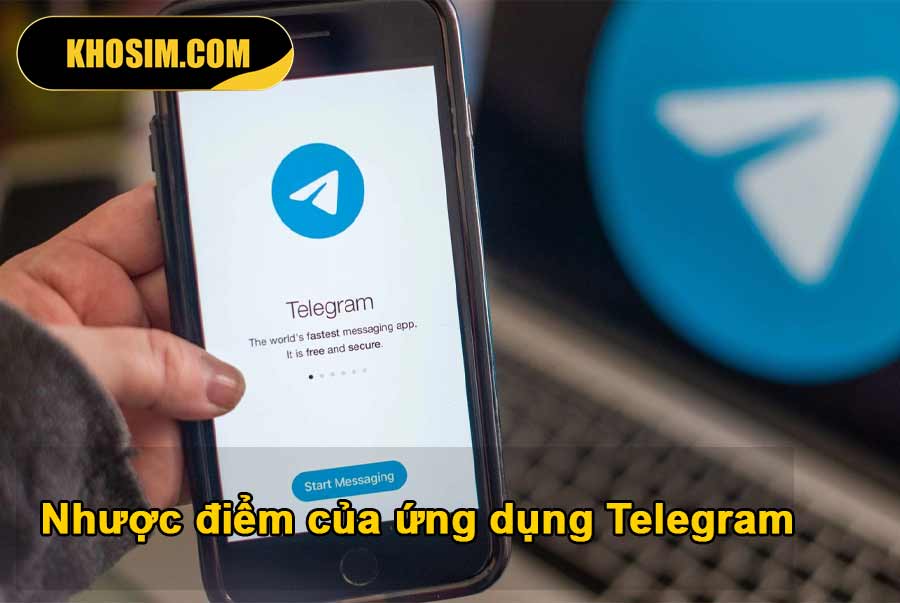 Nhược điểm của ứng dụng telegram