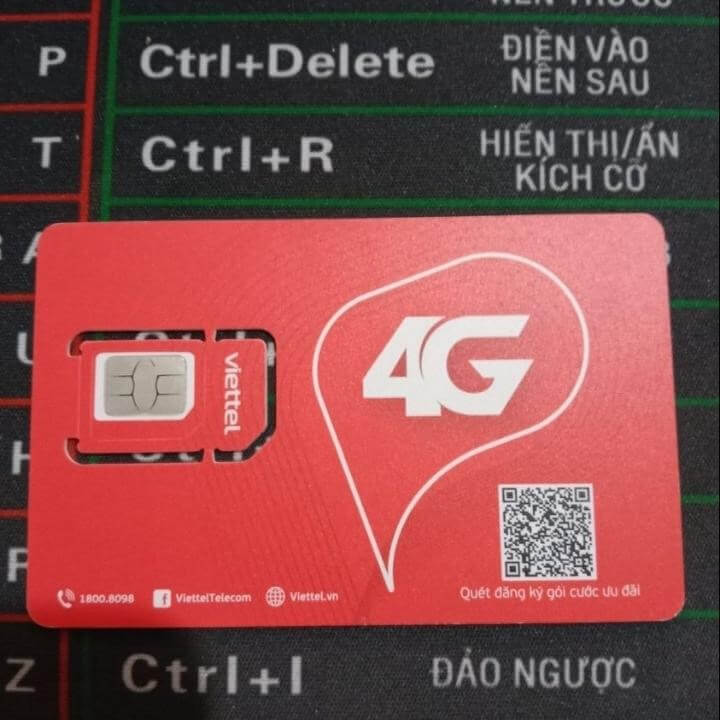 Sử dụng sim V120N bạn không cần phải đăng ký mạng 4G