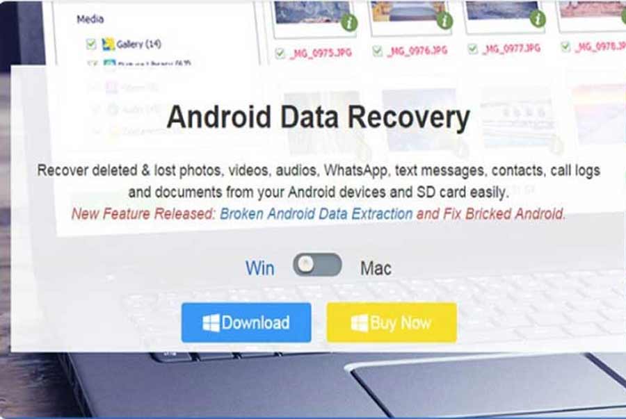 tải ứng dụng tai Data Recovery