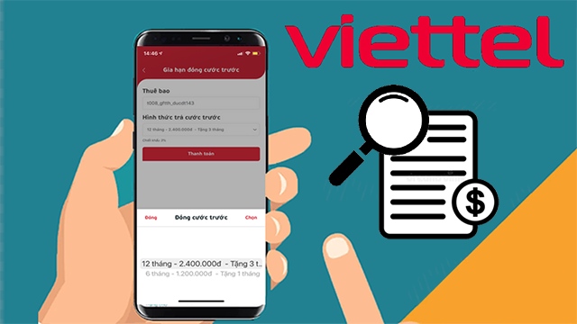 Cách tra cứu mã khách hàng Internet Viettel qua app My Viettel