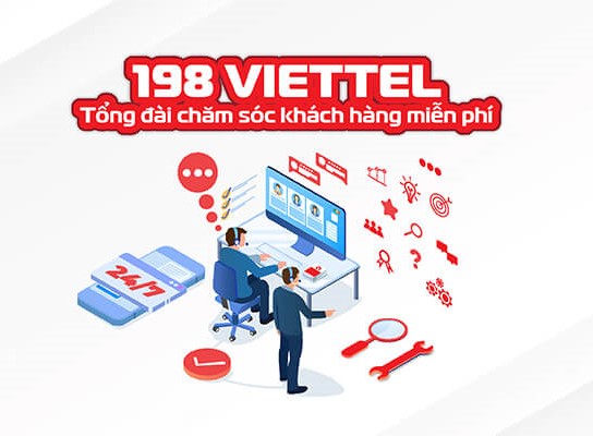 Tổng đài 198 là đầu số chăm sóc khách hàng của nhà mạng Viettel 